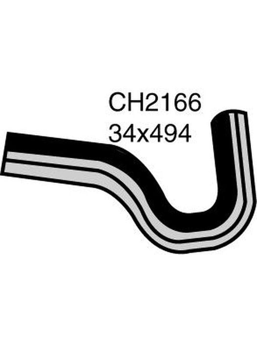 Mackay Radiator Lower Hose CH2166 Radiator and Heater Hoses Mackay - Micks Gone Bush
