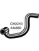 Mackay Radiator Lower Hose Ford F150 5.8L V8 CH2210 Mackay - Micks Gone Bush
