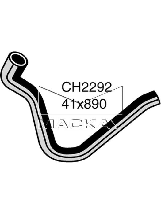 Mackay Radiator Lower Hose CH2292 Radiator and Heater Hoses Mackay - Micks Gone Bush