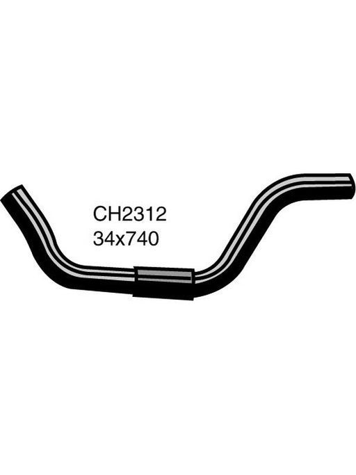Mackay Radiator Upper Hose Mitsubishi Magna TR 2.6L I4 Manual CH2312 Radiator and Heater Hoses Mackay - Micks Gone Bush