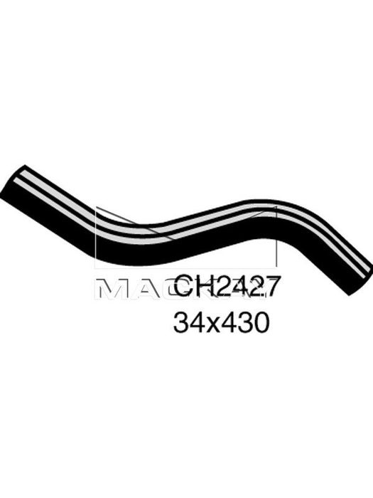 Mackay Top Hose Mitsubishi Magna Tr-Ts 2.6L Carby Eng Aw325177 CH2427 Radiator and Heater Hoses Mackay - Micks Gone Bush