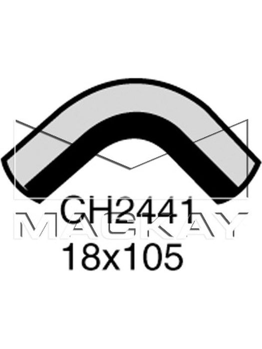 Mackay Heater Feed #2 Holden Jackaroo 3.5L V6 Rodeo 3.2 V6 8971606251 CH2441 Mackay - Micks Gone Bush