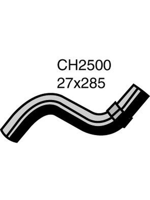 Mackay Radiator Upper Hose For Toyota Starlet Ep91R 1.3L I4 CH2500 Radiator and Heater Hoses Mackay - Micks Gone Bush