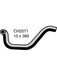 Mackay Heater Hose # 2 Ford/Mazda Courier Pd Petrol / Bravo Ue3861212 CH2571 Mackay - Micks Gone Bush