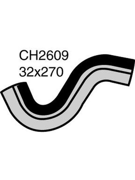 Mackay Top Hose Daewoo Cielo 1.5I Ohc 1995-98 96180322 CH2609 Radiator and Heater Hoses Mackay - Micks Gone Bush
