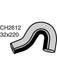 Mackay Top Hose Daewoo Cielo 1.5I Dohc 96144852 CH2612 Radiator and Heater Hoses Mackay - Micks Gone Bush