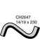 Mackay Heater Hose Inlet Holden Barina Sb 1.2 & 1.4L 1994-97 90448308 CH2647 Radiator and Heater Hoses Mackay - Micks Gone Bush