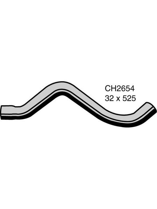 Mackay Radiator Lower Hose Holden Vectra Jr 2.0L I4 CH2654 Mackay - Micks Gone Bush