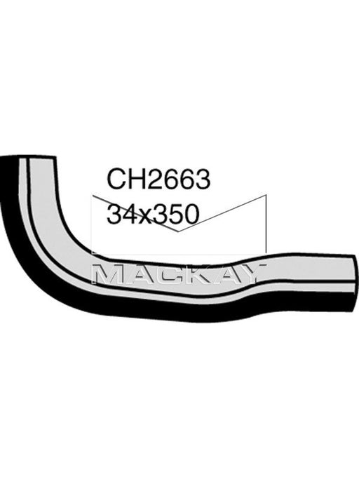 Mackay Radiator Upper Hose Mitsubishi Pajero NJ NK 2.8L I4 Diesel CH2663 Mackay - Micks Gone Bush
