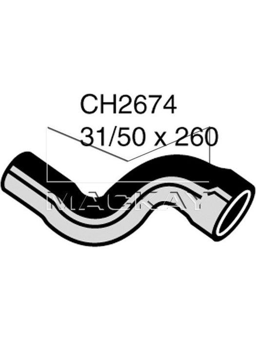 Mackay Bottom Hose Saab 900 2.0 Litre Sohc Front CH2674 Mackay - Micks Gone Bush