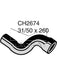 Mackay Bottom Hose Saab 900 2.0 Litre Sohc Front CH2674 Mackay - Micks Gone Bush