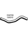 Mackay Heater Hose No1 Mitsubishi Magna TR 4 Cyl 2.6L 1991-94 Aw325748 CH2720 Radiator and Heater Hoses Mackay - Micks Gone Bush
