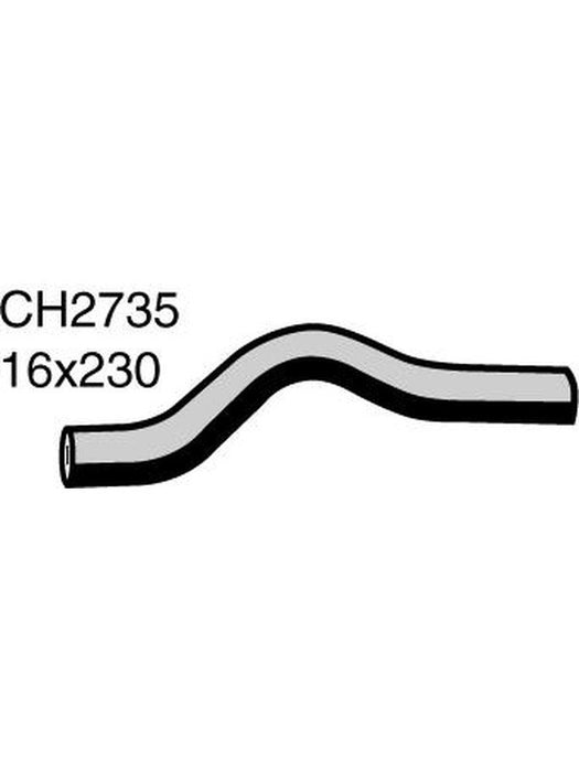 Mackay Upper Heater Hose Mitsubishi Magna Tp 2.6L Aw319175 CH2735 Radiator and Heater Hoses Mackay - Micks Gone Bush