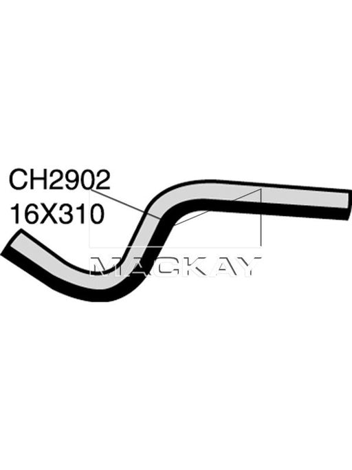 Mackay Heater Hose No2 CH2902 Radiator and Heater Hoses Mackay - Micks Gone Bush