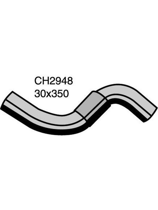 Mackay Radiator Upper Hose CH2948 Radiator and Heater Hoses Mackay - Micks Gone Bush