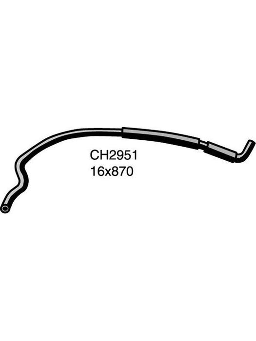 Mackay Heater Hose CH2951 Radiator and Heater Hoses Mackay - Micks Gone Bush
