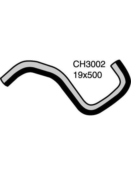 Mackay Heater Return Hose Daewoo Nubira 2.0L 1999-01 96255075 CH3002 Radiator and Heater Hoses Mackay - Micks Gone Bush