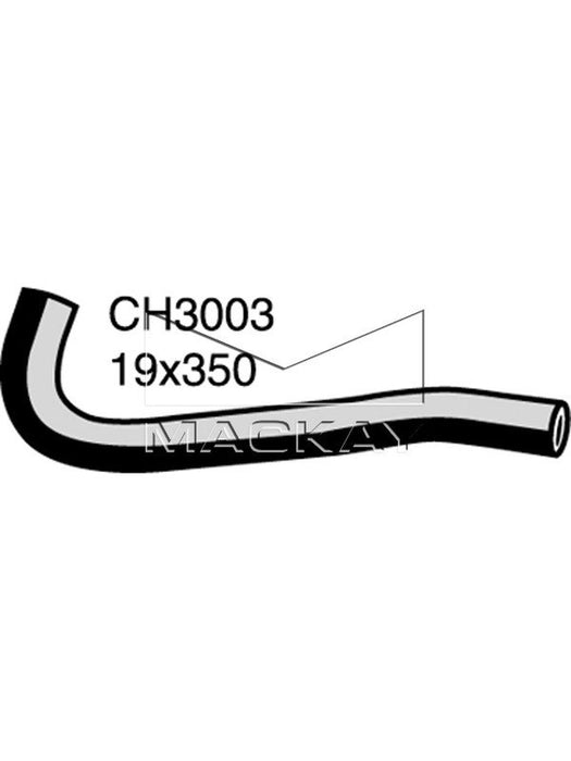 Mackay Engine By Pass Hose Daewoo Nubira J100, J150 2.0L I4 CH3003 Mackay - Micks Gone Bush