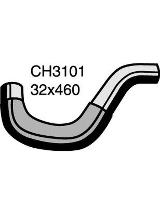 Mackay Radiator Lower Hose Mitsubishi Triton Mk 2.4L I4 Auto CH3101 Mackay - Micks Gone Bush