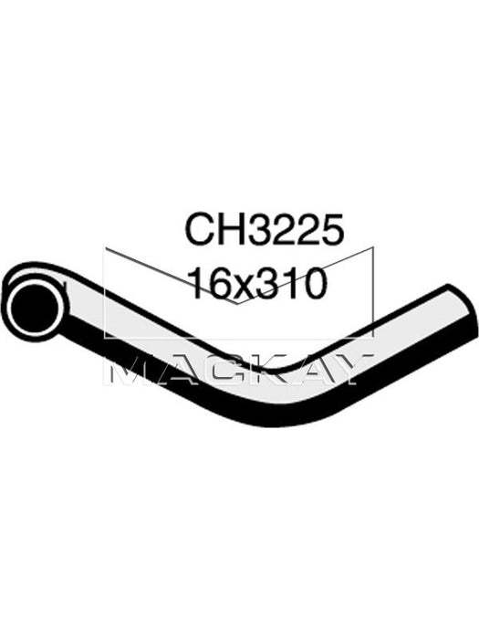 Mackay Heater Hose CH3225 Radiator and Heater Hoses Mackay - Micks Gone Bush