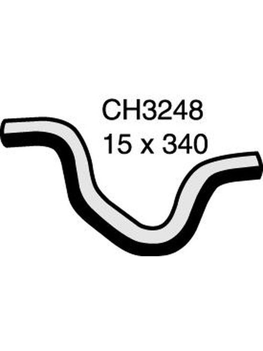 Mackay Heater Hose B Mitsubishi Lancer Ca 1.5L Fi 1989-90 Mb597983B CH3248 Mackay - Micks Gone Bush
