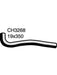 Mackay Bypass Hose CH3268 Radiator and Heater Hoses Mackay - Micks Gone Bush