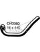 Mackay Heater Hose No2 Ford Courier PE 2.6 L Petrol 1998-2002 Uh8161212A CH3380 Mackay - Micks Gone Bush