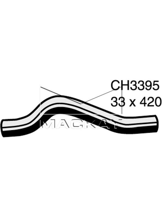 Mackay Radiator Upper Hose CH3395 Mackay - Micks Gone Bush