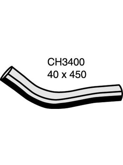 Mackay Radiator Lower Hose CH3400 Radiator and Heater Hoses Mackay - Micks Gone Bush