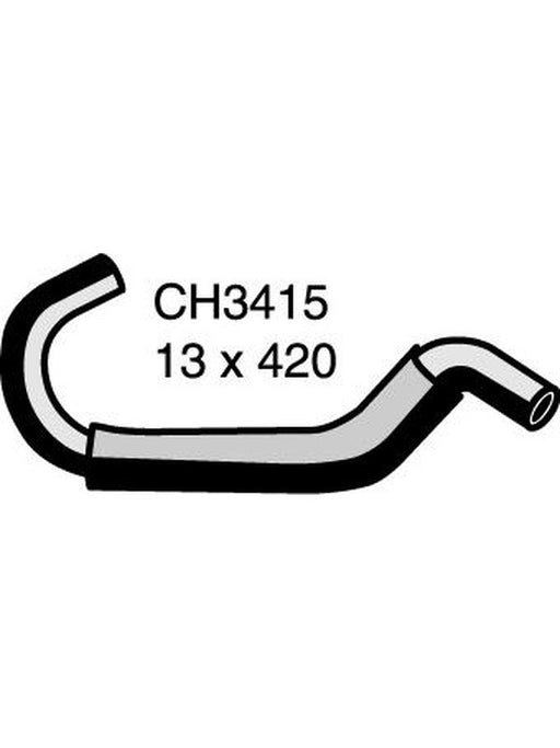 Mackay Heater Hose Holden Barina Mh 1.3L 1989-94 1787163E11 CH3415 Radiator and Heater Hoses Mackay - Micks Gone Bush