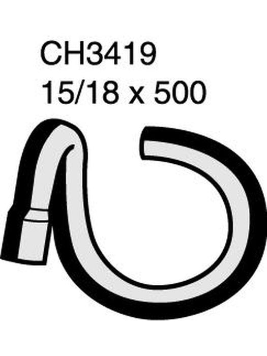 Mackay Heater Hose Holden Barina Sb 1.4L 1994-01 Vs21322 CH3419 Mackay - Micks Gone Bush