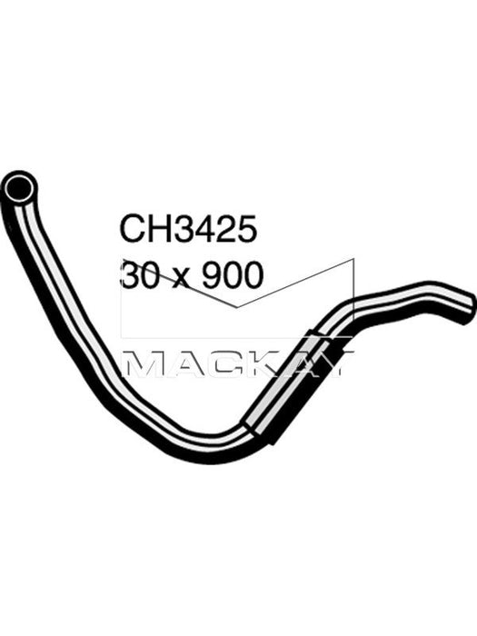 Mackay Bottom Hose Honda Prelude F22 F23 1991-1996 19502P39000 CH3425 Radiator and Heater Hoses Mackay - Micks Gone Bush