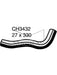 Mackay Bot Hose CH3432 Radiator and Heater Hoses Mackay - Micks Gone Bush