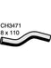 Mackay Bypass Hose For Nissan Pulsar N16 1.6 & 1.8L 2000-02 140554M500 CH3471 Radiator and Heater Hoses Mackay - Micks Gone Bush