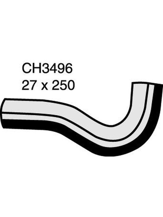 Mackay Bypass Hose For Toyota Corolla Ae112 1998- 1626210011 CH3496 Radiator and Heater Hoses Mackay - Micks Gone Bush