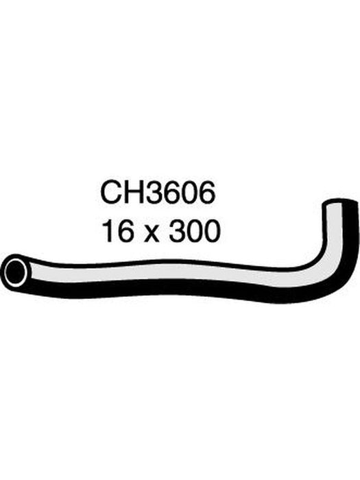 Mackay Heater Hose Holden Rodeo 2.6 & 2.3L 4Zdi & 4Zei Engines 1988-96 CH3606 Mackay - Micks Gone Bush