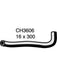 Mackay Heater Hose Holden Rodeo 2.6 & 2.3L 4Zdi & 4Zei Engines 1988-96 CH3606 Mackay - Micks Gone Bush