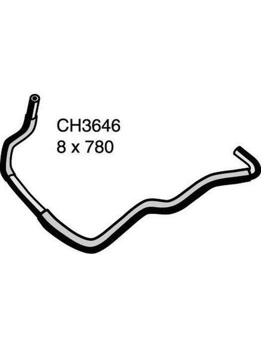 Mackay Engine By Pass Hose For Nissan Patrol Gu 4.8L I6 CH3646 Radiator and Heater Hoses Mackay - Micks Gone Bush