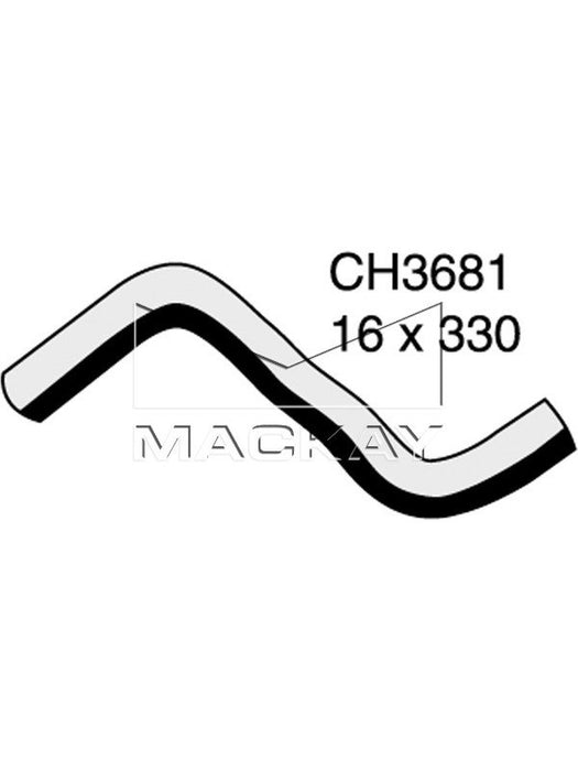 Mackay Heater Hose CH3681 Radiator and Heater Hoses Mackay - Micks Gone Bush