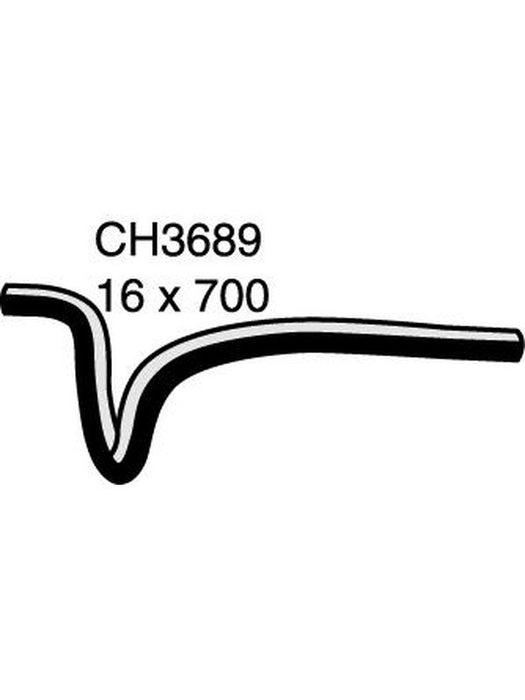 Mackay Heater Hose # 1 CH3689 Mackay - Micks Gone Bush