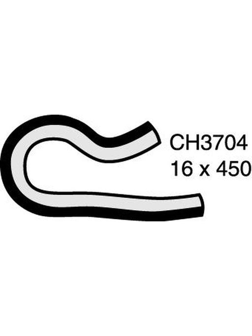 Mackay Bypass Hose Honda Civic 1.6L 1992-95 ( Left Hand Drive) CH3704 Mackay - Micks Gone Bush