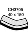 Mackay Engine By Pass Hose CH3705 Radiator and Heater Hoses Mackay - Micks Gone Bush