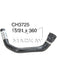 Mackay Heater Hose Holden Commodore VZ Wl 3.6L V6 8/2004-8/2007 92155841 CH3725 Mackay - Micks Gone Bush