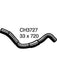 Mackay Bot Hose Mitsubishi Lancer Ce Auto Trans 1996-2003 Mr497677 CH3727 Mackay - Micks Gone Bush