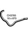 Mackay Heater Hose A Mitsubishi Pajero Np My06 Series 3.2 T Diesel CH3765 Radiator and Heater Hoses Mackay - Micks Gone Bush