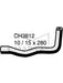 Mackay Bypass Hose Bmw 316I 1996-2002 11531717590 CH3812 Radiator and Heater Hoses Mackay - Micks Gone Bush