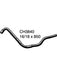 Mackay Heater Hose No2 For Mazda 6 (2.3L) 2002 - On Gj8A61212C CH3840 Radiator and Heater Hoses Mackay - Micks Gone Bush