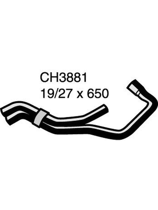 Mackay Heater Hose Saab 9-5 2.0L 1998-02 4729943 CH3881 Mackay - Micks Gone Bush