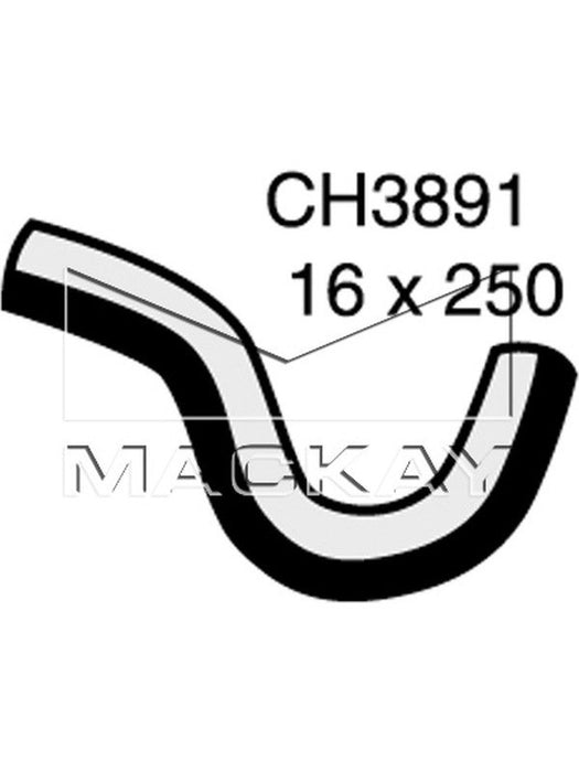 Mackay Heater Hose Mitsubishi Me-Mj 2.5L Diesel Mb527558B CH3891 Mackay - Micks Gone Bush
