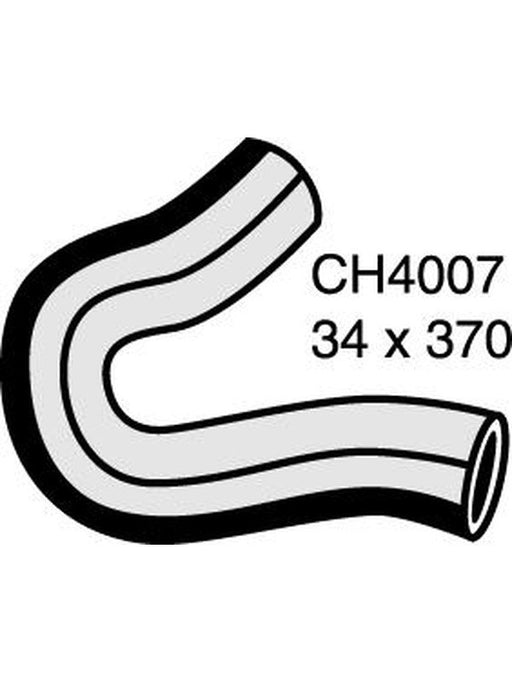 Mackay Top Hose Opel Kadett 1.6& 1.7 Diesel 1984-93 1336426 CH4007 Mackay - Micks Gone Bush